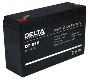 Аккумулятор для ИБП DELTA DT ОПС 6V12 612 151*50*100