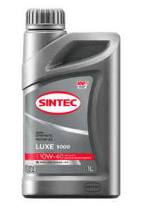Моторное масло Sintec Luxe 5000 SAE 10W40 1 л