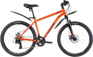 Велосипед STINGER 26" ELEMENT Evo алюм., 16" оранжевый