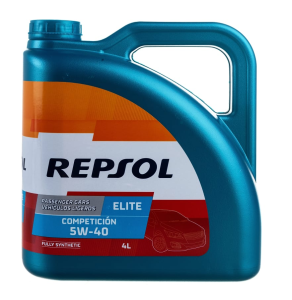 Моторное масло Repsol Elite Competicion 5W40, синт., ACEA A3/B4, 5 л Акция 4+1 60257/R 