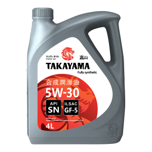 Моторное масло TAKAYAMA SAE 5w30 ILSAC GF-5, 4л+1л промокороб