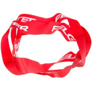 Лента ободная красная с белым логотипом для 24