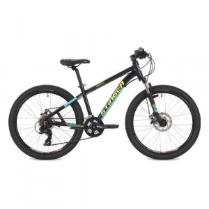 Велосипед STINGER 24" BOXXER Evo 14" алюм. черный 