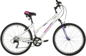 Велосипед Foxx 26" Salsa, 17" 18 скор., V-brake, белый