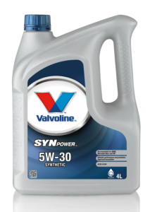 Моторное масло Valvoline Synpower, синт., ACEA A3/B4 5W30 4 л