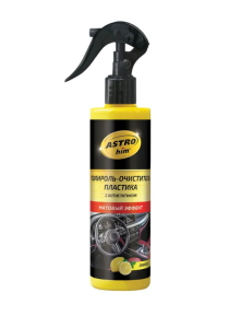 Очиститель пластика Astrohim AC3203, матовый, Лимон, спрей 250 мл