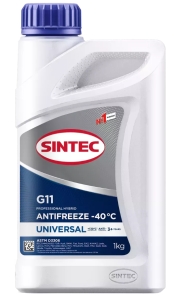 Антифриз Sintec Universal G11 blue -40 5 кг