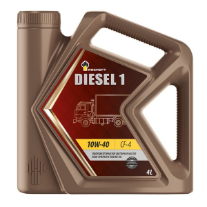 Моторное масло для диз.двиг. Роснефть Diesel 1 10W40 4 л