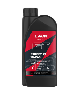 Моторное масло Lavr Moto GT Street 4T 10W-40 1л.