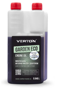 Масло моторное минеральное Verton Garden Eco для 2-х такт.двигателей, 0,946 л
