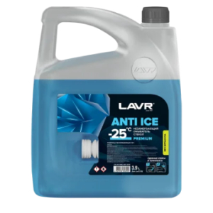 Жидкость стеклоомывающая зимняя -25С LAVR 3,9 л