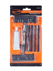 Набор для ремонта бескамерных шин Автодело 8 предметов 