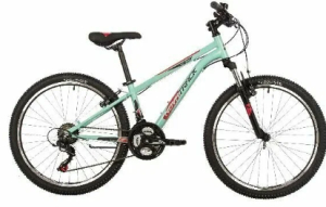 Велосипед Novatrack 24" Action 12" 18-скор. зеленый