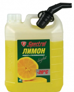 Жидкость стеклоомывающ. SPECTROL Лимон -20 4л