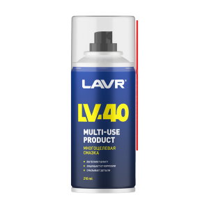 Многоцелевая смазка LV-40 LAVR Multipurpose grease, аэрозоль 210мл