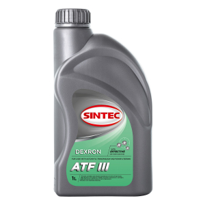 Масло трансмиссионное Sintec ATF lll Dexron 1 л