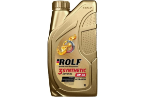 Моторное масло Rolf 3-Synthetic ACEA 5w30 A3/B4 пластик 1л