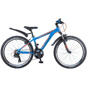 Велосипед Novatrack 24" Extreme 21-скор 13" алюм. синий 