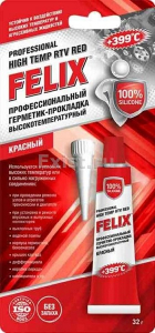 Герметик-прокладка FELIX красный 32 г