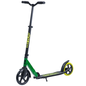 Самокат NOVATRACK POLIS PRO алюм., колеса PU 180*145 мм, лимонный