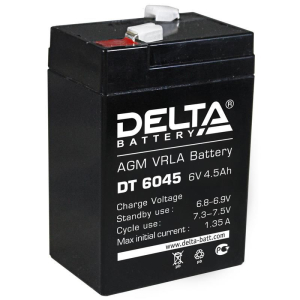 Аккумулятор для ИБП DELTA DT ОПС 4V4,5 4045 70*47*105