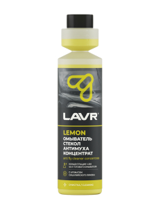 Жидкость стеклоомывающ. Lemon Анти Муха 0,25 л LAVR