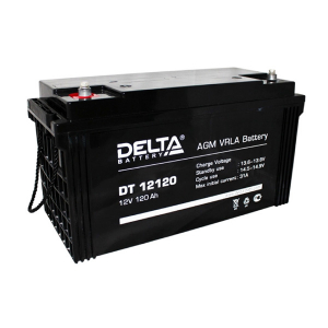 Аккумулятор Delta DT 12V120 410х176х226 Китай