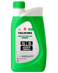 Антифриз TAKAYAMA Green Long Life Coolant -40С 2 л