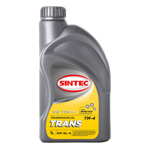 Масло трансмиссионное Sintec Trans TM4 SAE 75w90 GL-4 1 л