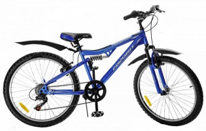 Велосипед Фаворит TAIFUN 665 24" 6ск (Cyclon 665) двухподвес