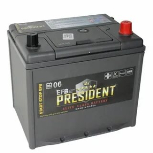 Аккумулятор President EFB SE Q85 90D23R 65Ah