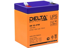 Аккумулятор для ИБП DELTA HR ОПС 12-21 W 12V5 90*70*107