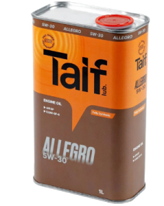 Моторное масло Taif Allegro 5W30 1 л