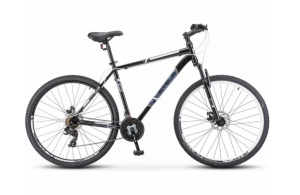 Велосипед Stels 27.5" Navigator 700 MD черный матовый 21" 