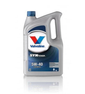 Моторное масло Valvoline SynPower 5W40, синтетич. API SN/CF, ACEA A3/B4 5 л
