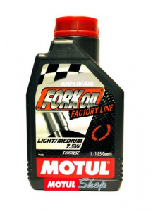 Моторное масло Motul Fork Oil ligt medium factory line 7.5W 1л