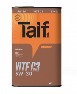 Моторное масло Taif Vite 5W30 C3 4л
