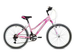 Велосипед Stinger 24" Latina, 14", сталь, розовый 