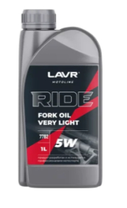 Масло вилочное Lavr Moto Ride Fork Oil 5W 1L