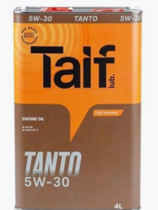 Моторное масло Taif Tanto 5W30 4л