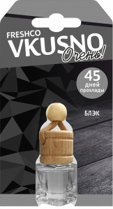 Ароматизатор подвесной флакон "Vkusno" Блэк