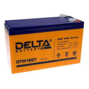 Аккумулятор для ИБП DELTA DTM ОПС 12V7,2 1207 151*65*100