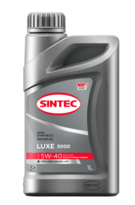 Моторное масло Sintec Luxe 5000 SAE 5W40 1л