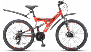 Велосипед Stels 24" Focus MD 18-sp красный/черный 16" 