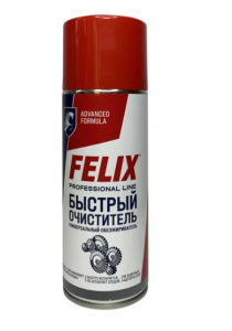 Быстрый очиститель - универс. обезжириватель Felix в аэроз. уп. 520 мл