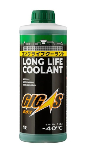 Антифриз GIGAS LONG LIFE COOLANT -40 GREEN, зеленый, 1л