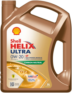Моторное масло Shell helix Ultra SP 0W-20 5 л. АКЦИЯ