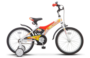 Велосипед Stels 18" Jet фиолетовый/оранжевый 10" Z010