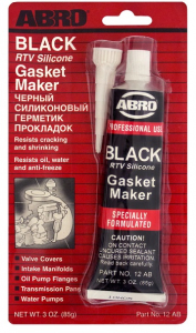 Герметик прокладок черный 396 ABRO 12-AB 85 гр
