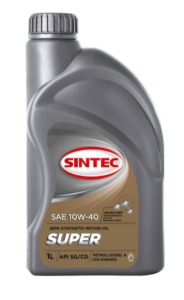 Моторное масло Sintec Super SAE 10W40 API SG/CD 5л
